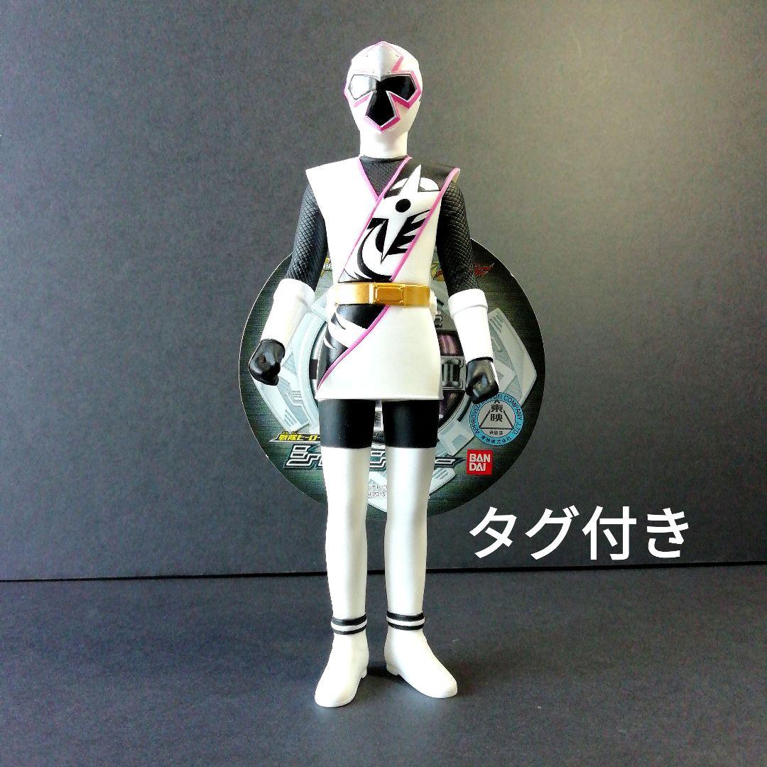 戦隊ヒーロー シロニンジャー ソフビ 手裏剣戦隊ニンニンジャー - メルカリ