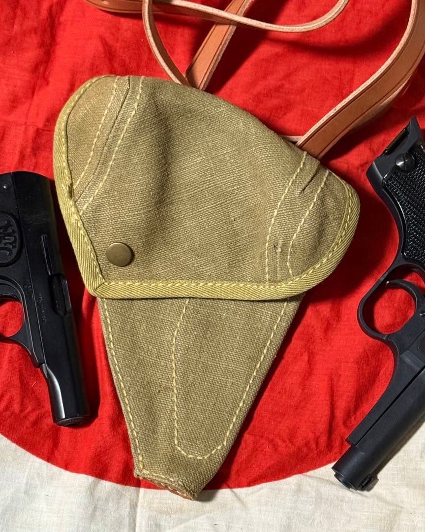 日本軍将校用 九四式自動拳銃、ブローニング M1910用 ホルスター（複製品）