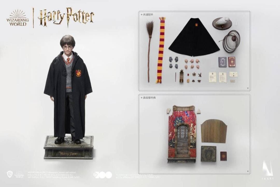 INART 1/6 ハリー・ポッターと賢者の石 Harry DX版 植毛ヘッド - メルカリ