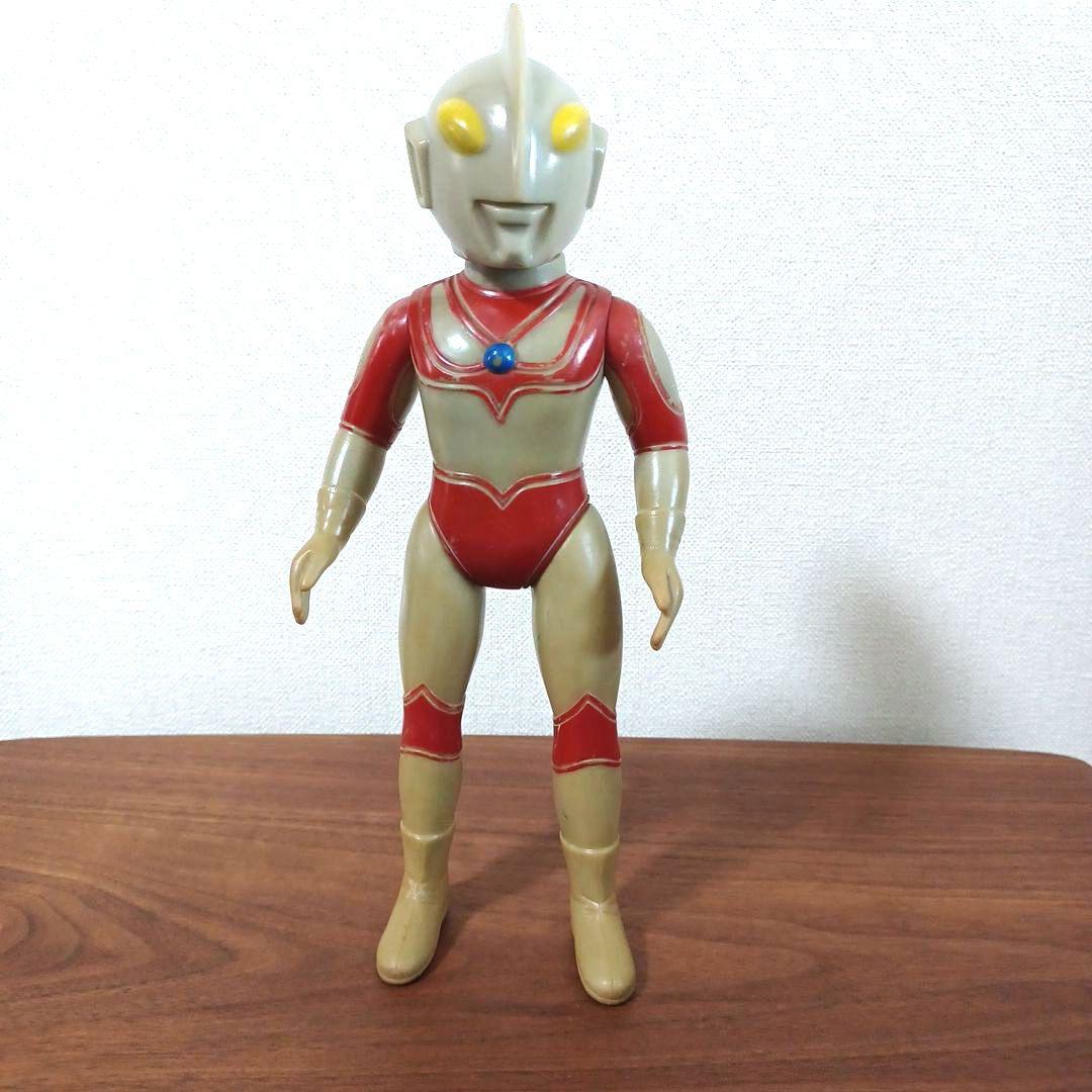 超ヴィンテージ品ブルマァク「 帰ってきたウルトラマン」面取れ ソフビ