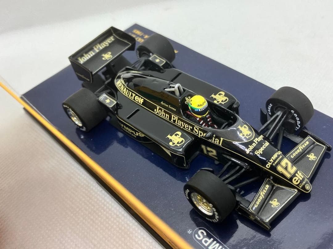 ☆1/43☆ロータス ルノー 97T☆アイルトン・セナ☆JPSタバコカスタム☆