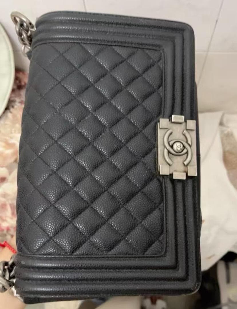 ノベルティグッズ✨CHaNel ブラック キルティングバッグ CHANEL キルティング ブラックバッグノベルティ - メルカリ