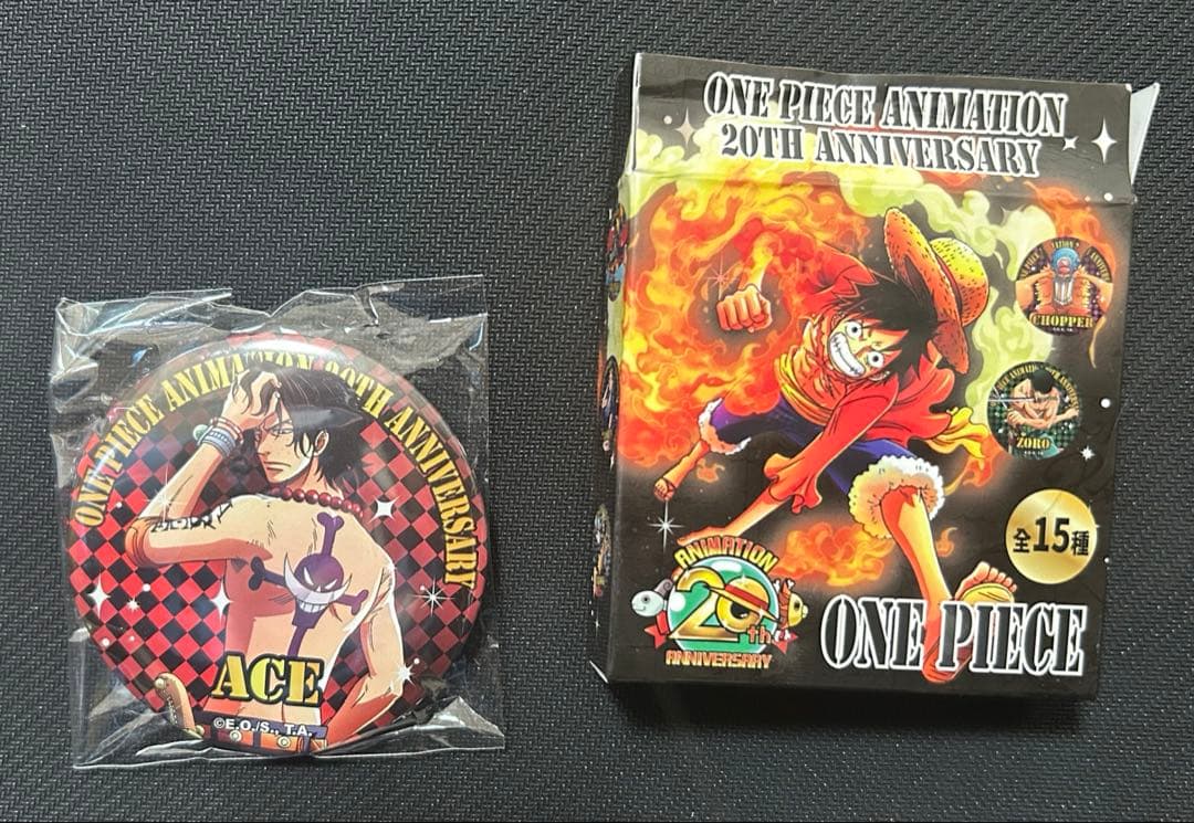 ONE PIECE 台湾限定 アニメ20周年記念缶バッジ エース 2332825199.jpg?1722307439
