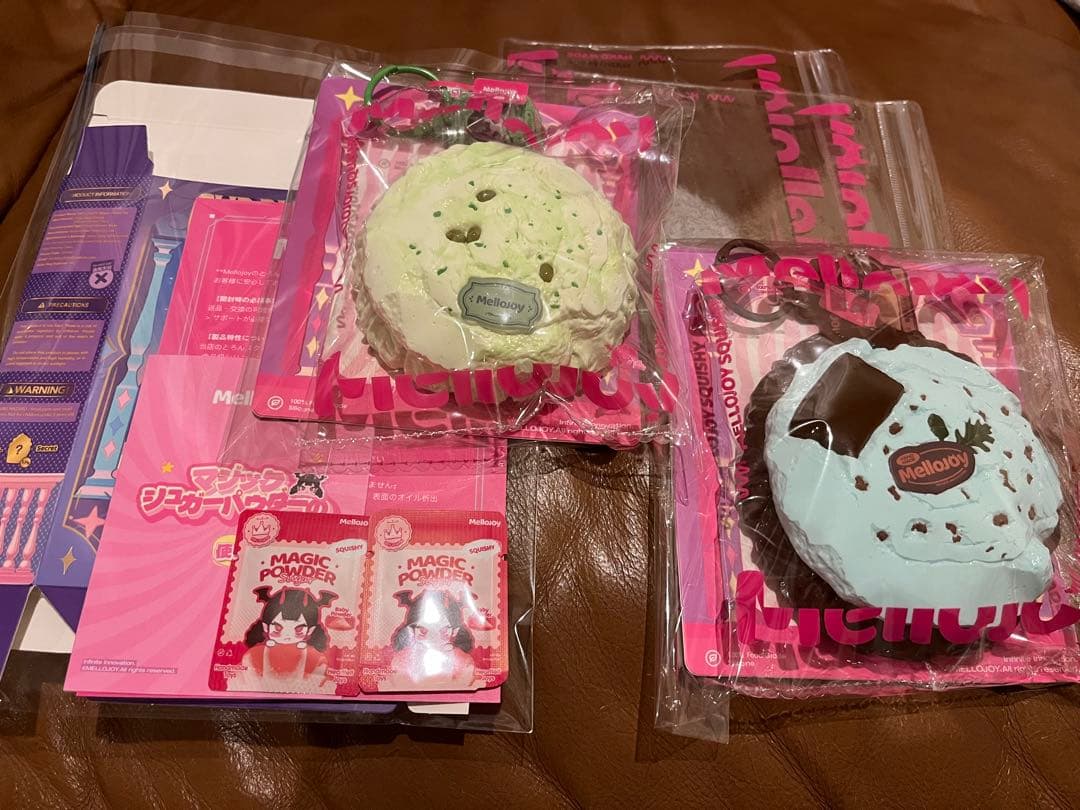 【2個セット】メロジョイ カップケーキか？ 抹茶 チョコミント パウダー付 ovgo Meiji St. 🩵 6月1日よりチョコミントフェア開催中🍫🌿