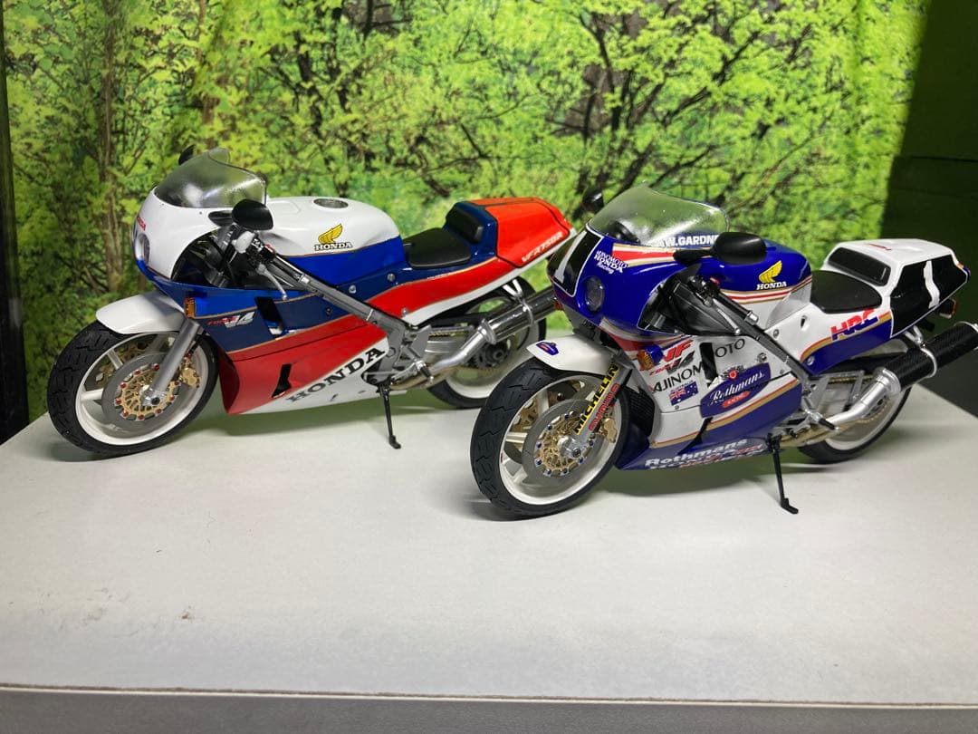☆タミヤ☆VFR750R製作品(2台セット) - メルカリ