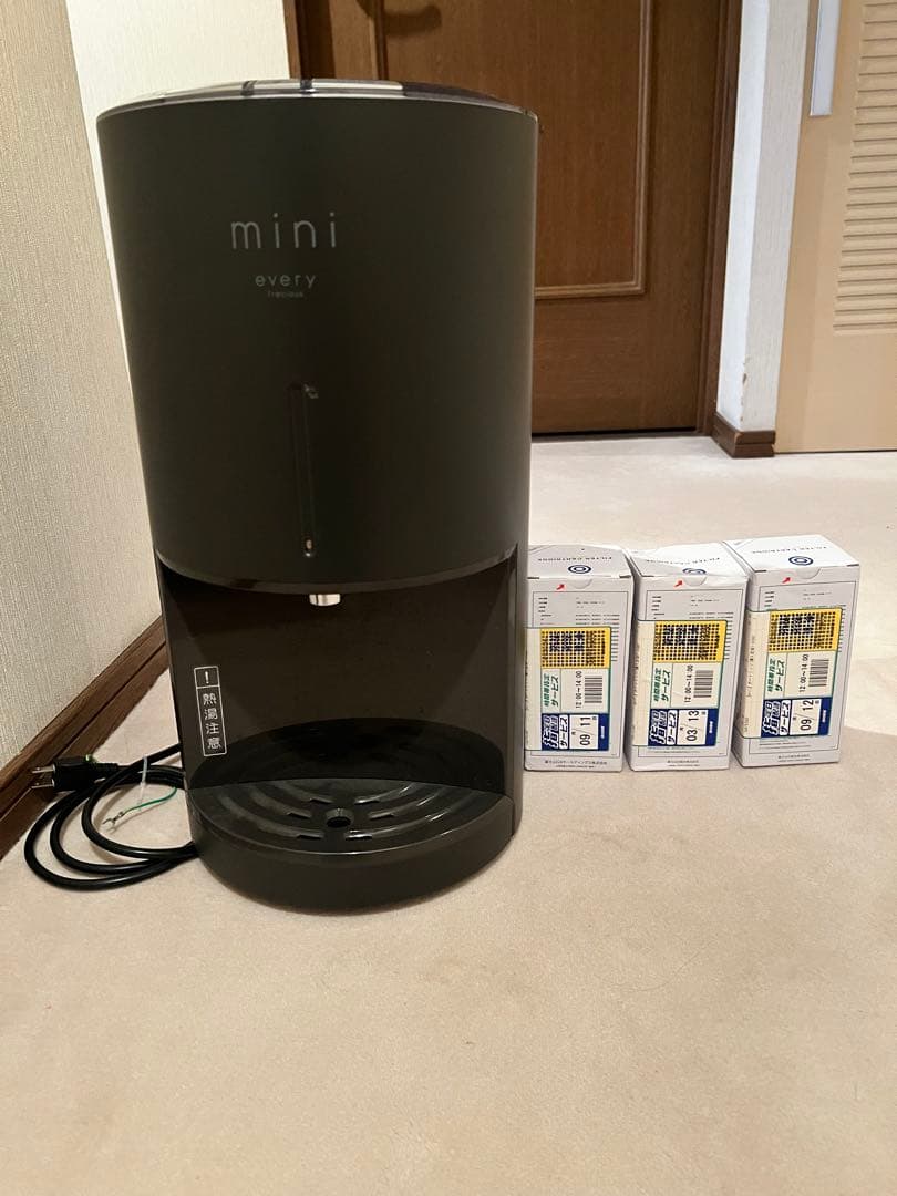 mini every ブラック 温水冷水供給 mini every ブラック 温水冷水供給