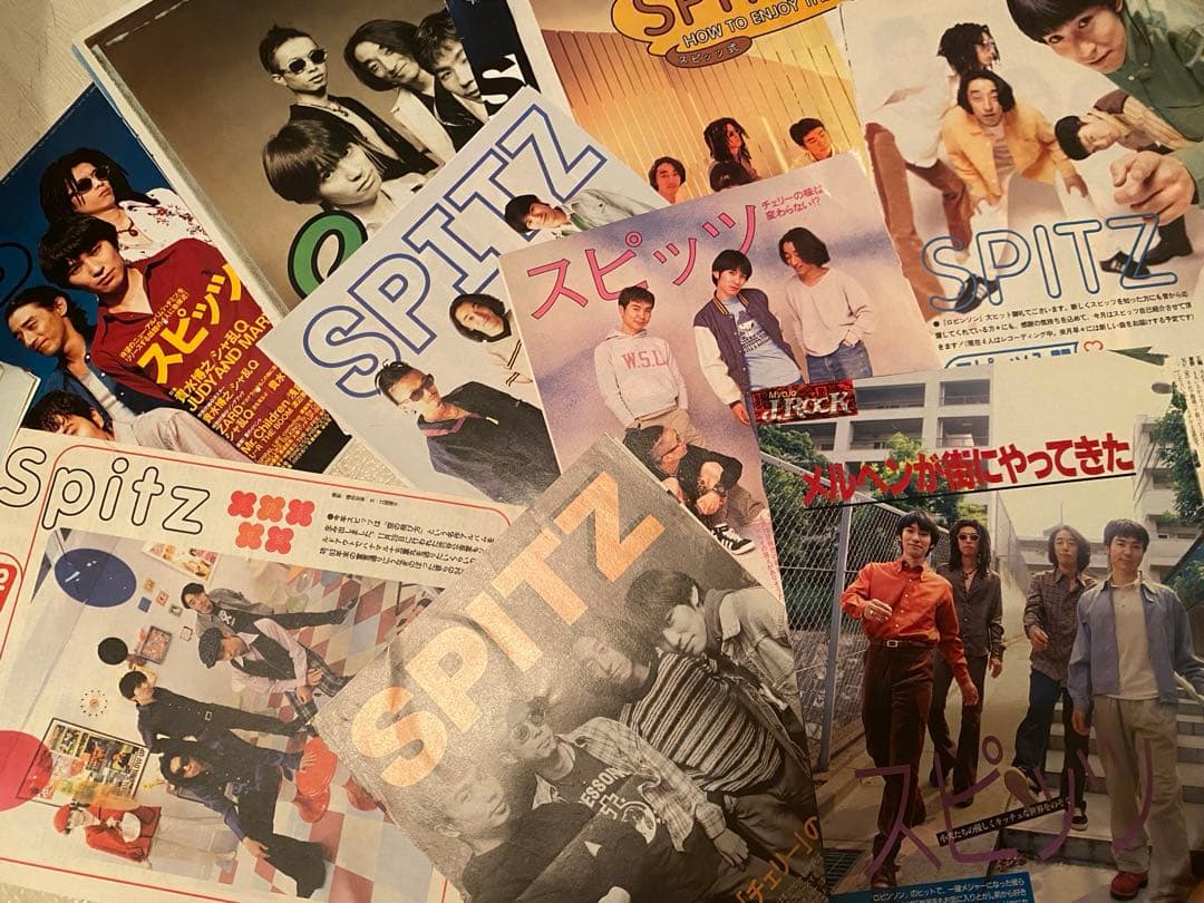 スピッツ 切り抜き フライヤー 写真 レア 非売品 初期 - メルカリ