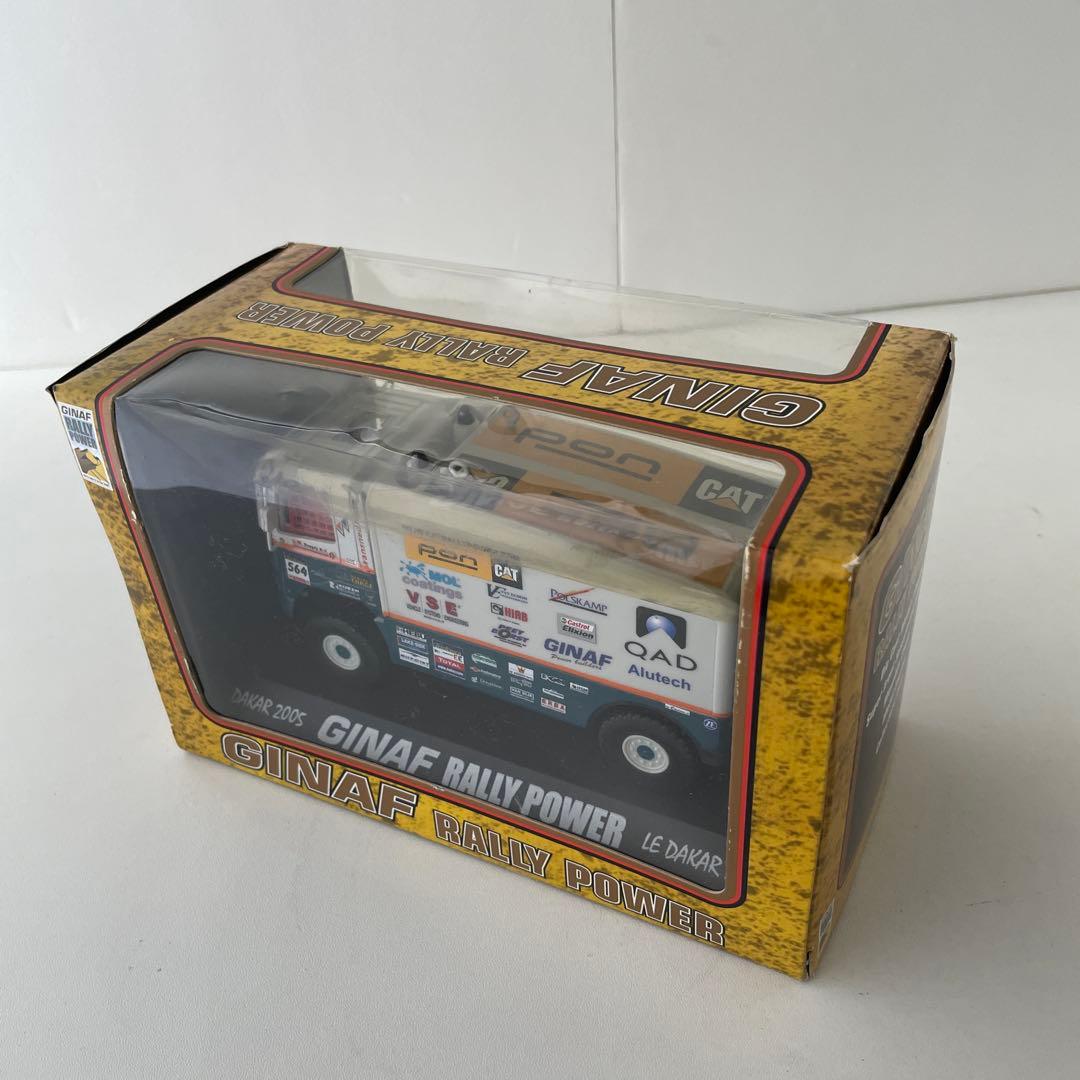 超希少】ミニカー トラック GINAF ダカール 200S 1:43スケール - メルカリ