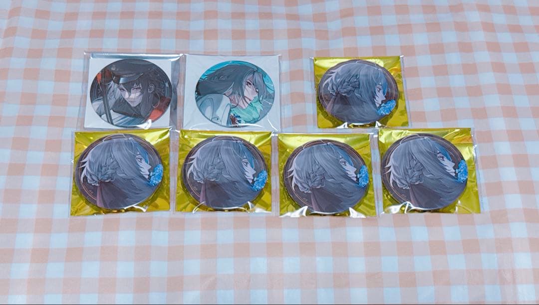 終ヴィル アンクゥ 缶バッジセット 終遠のヴィルシュ アンクゥ 缶バッジ | K-BOOKS 池袋 2次元グッズ通販