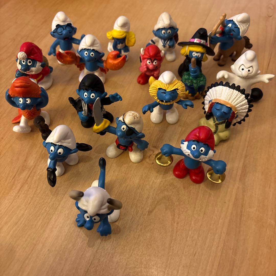 スマーフ　まとめ売り SMURF/スマーフのレギュラーのPVCフィギュアを順々に…ピックしていき
