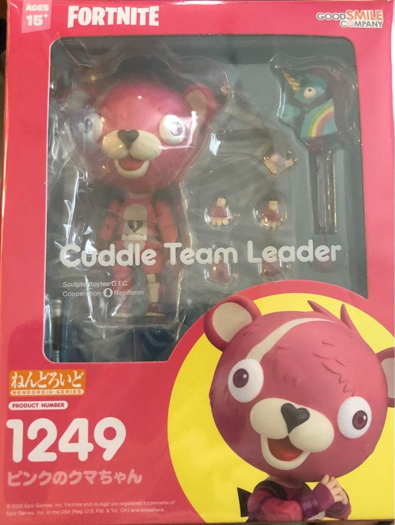 ねんどろいど フォートナイト ピンクのクマちゃん 1249 - メルカリ