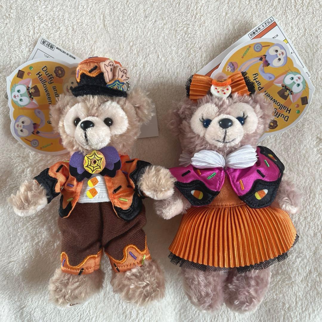 ダッフィー シェリーメイ ディズニーシー ハロウィン ぬいバ セット
