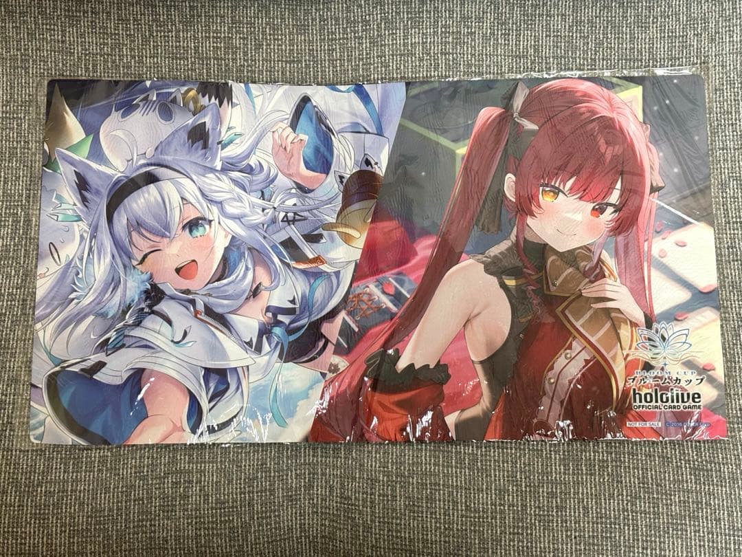 ホロカプレイマット白上フブキ&宝鐘マリン ブルームカップ