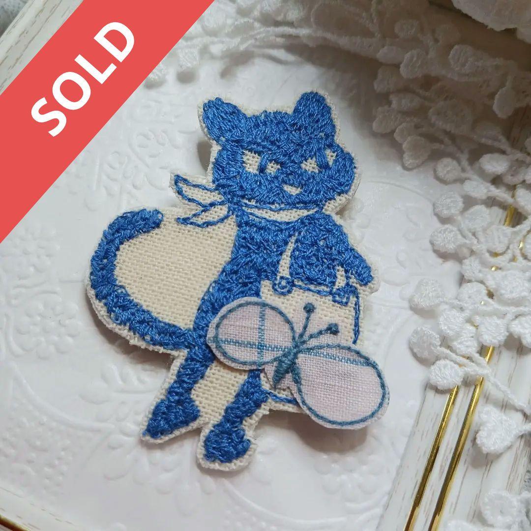 ☆ハンドメイド☆ミナペルホネン&pjc※2wayブローチ、バッグチャーム