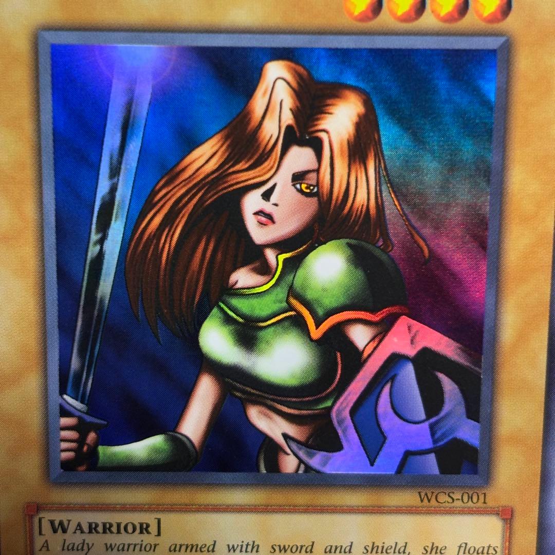 美品-極美品】遊戯王 女剣士カナン WCS-001 旧アジア版 1600枚限定