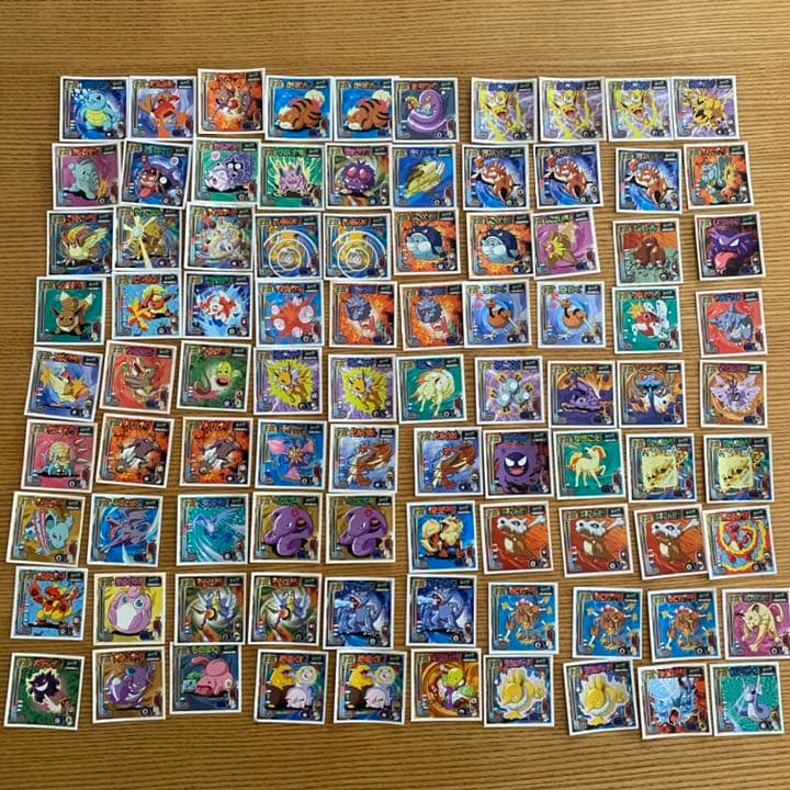 初期】ポケモン シール列伝 技シール90枚 - メルカリ