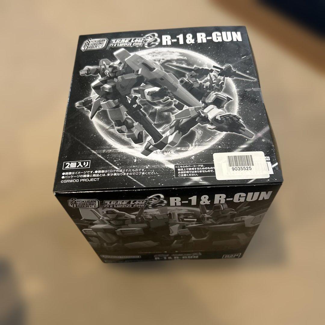 SMP 食玩　スーパーロボット大戦OG R-1&R-GUN SMP [SHOKUGAN MODELING PROJECT] スーパーロボット大戦OG R-1＆R-GUN