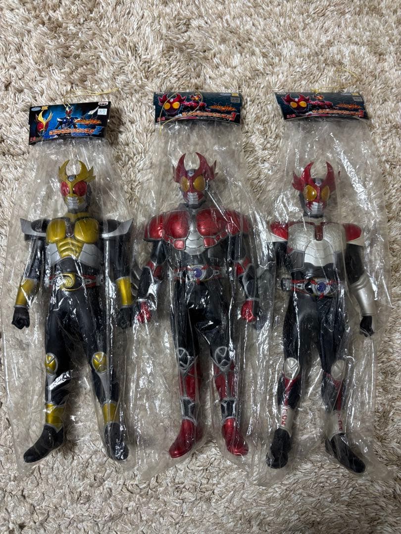バンプレスト ビッグサイズソフビフィギュア 仮面ライダーアギト 3種　約40cm ソフビフィギュア 仮面ライダーアギト ビッグサイズのご紹介！！｜2026