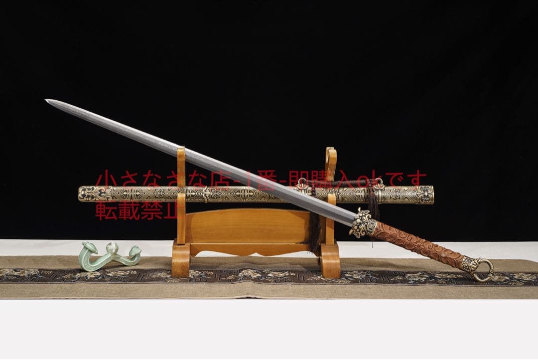 神闕環首焼刃唐刀-T 10焼刃 古兵器 武具刀装具日本刀模造刀 居合刀