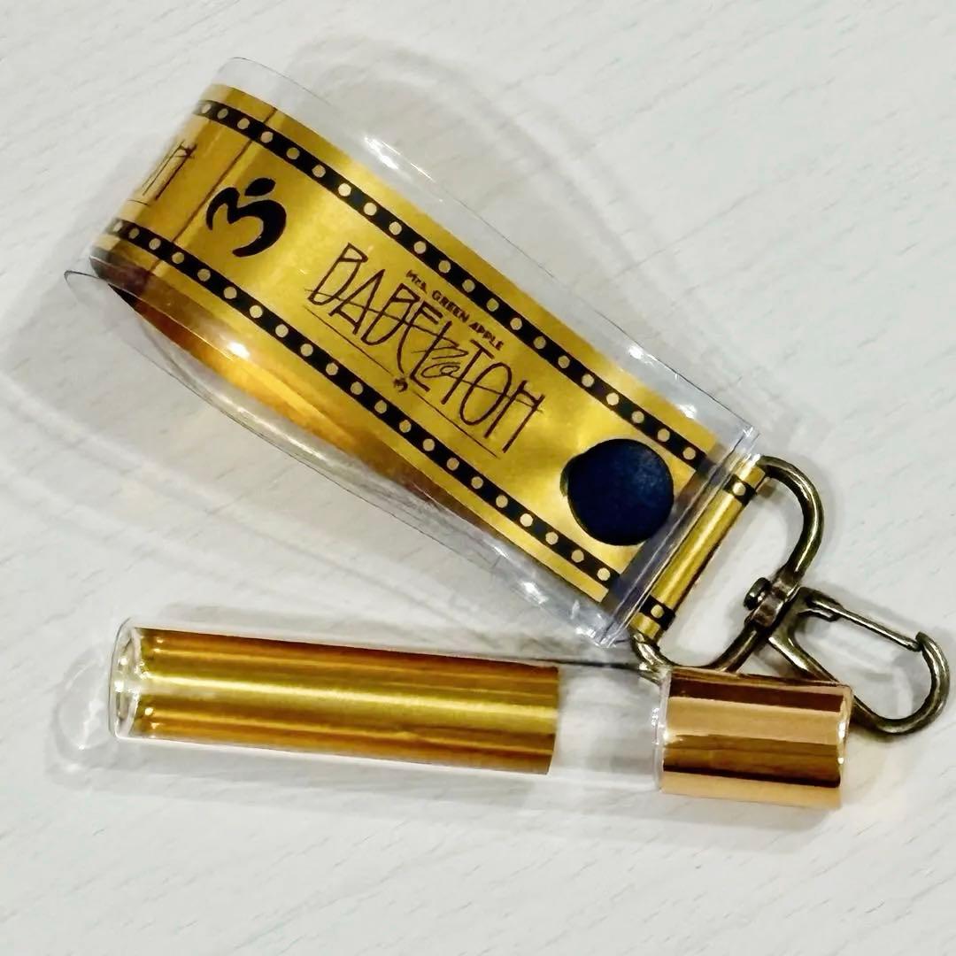 ミセスグリーンアップルバベルの塔金テープキーホルダー＋1ロゴ