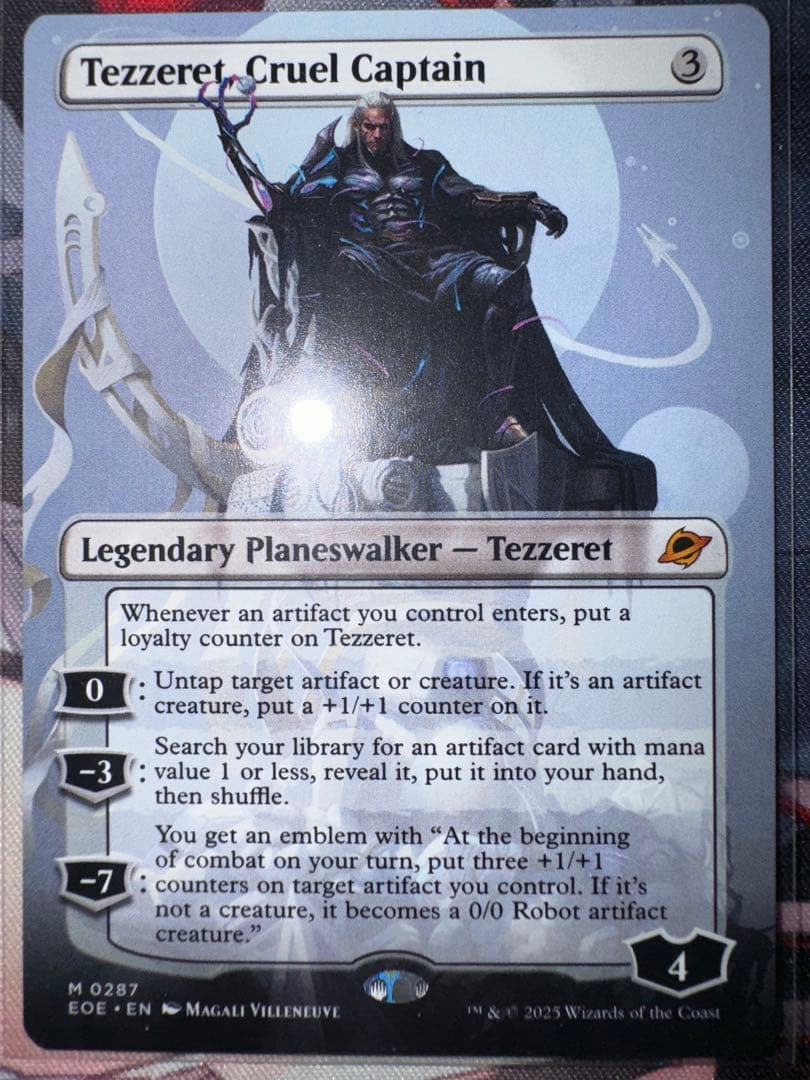 MtG 冷酷な船長、テゼレット ボーダーレス 英語版 ボーダーレス【冷酷な船長、テゼレット】英語版 - メルカリ