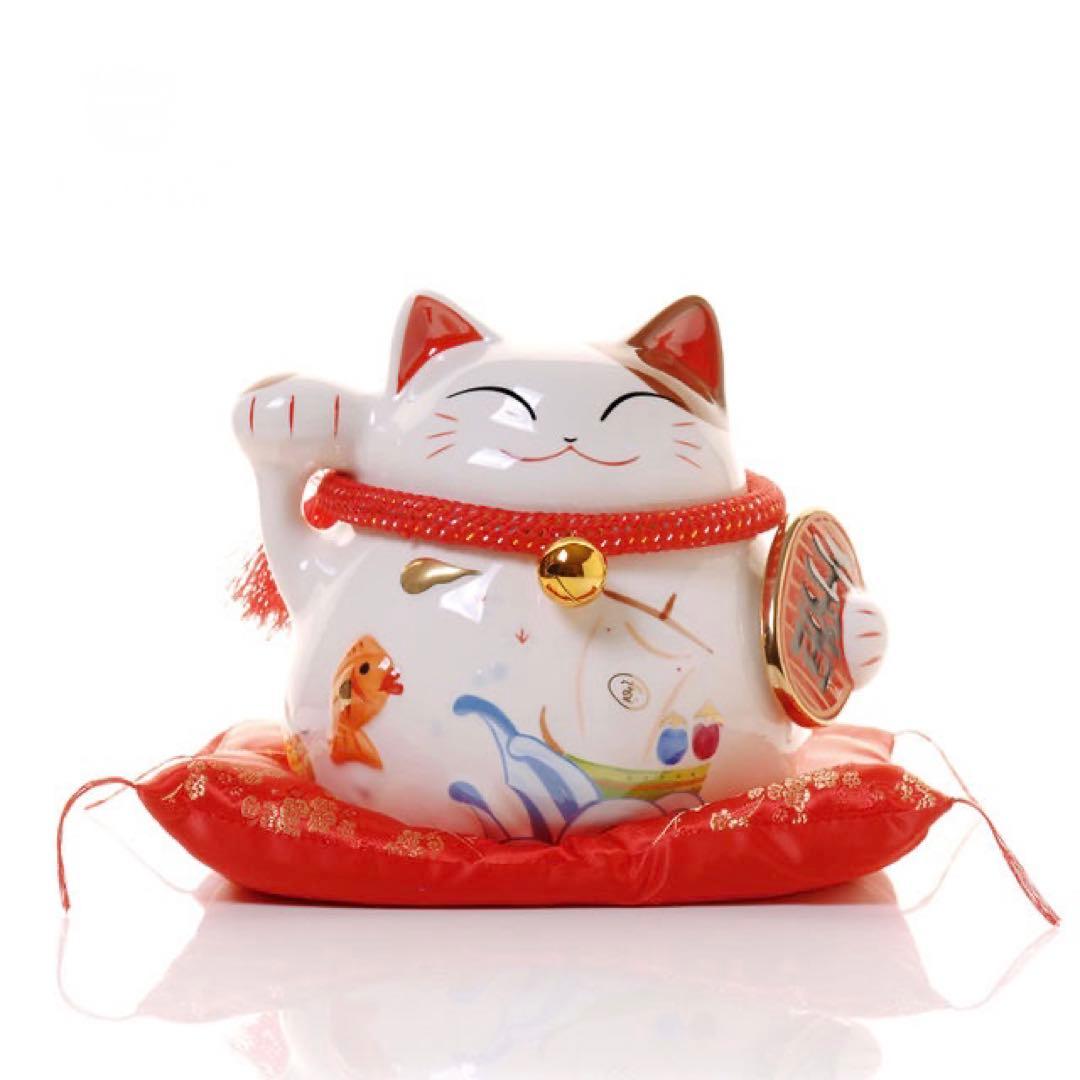 値下げ❗️招き猫　貯金箱　大きいサイズ　大　20cm 楽天市場】招き猫 貯金箱 大きいの通販