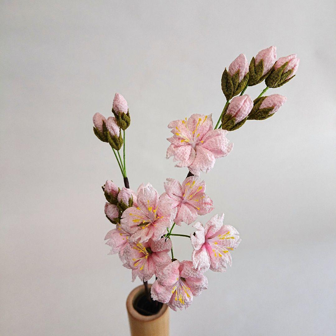 つまみ細工 桜 - メルカリ