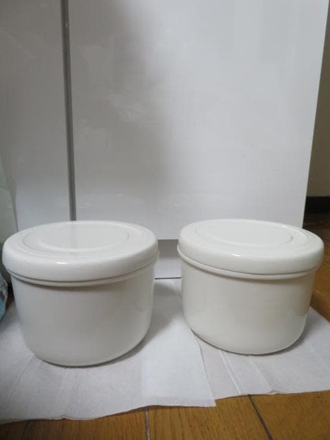 タイムセール5.1お値下げ 森修焼 保存容器 大　3個セット 保存容器・中【森修焼】陶器 安全 マイナスイオン 遠赤外線 しんしゅう