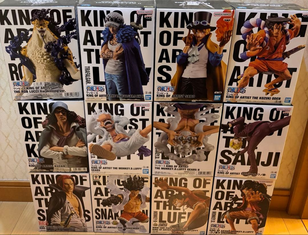 ワンピース　KING OF ARTIST セット販売 ワンピース KING OF ARTIST フィギュアセット - メルカリ