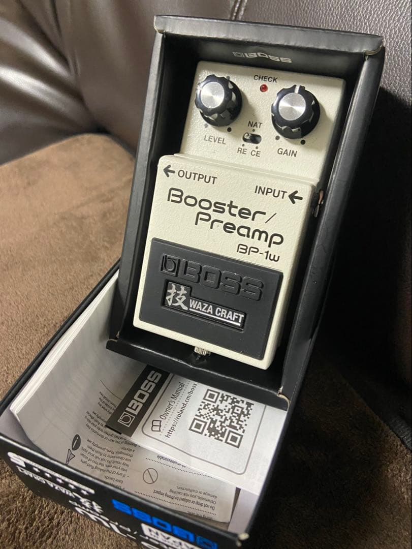 BOSS Booster/Preamp BP-1W 技 BOSS BP-1W Booster/Preamp ボス ブースター プリアンプ BP1W 技 WAZA