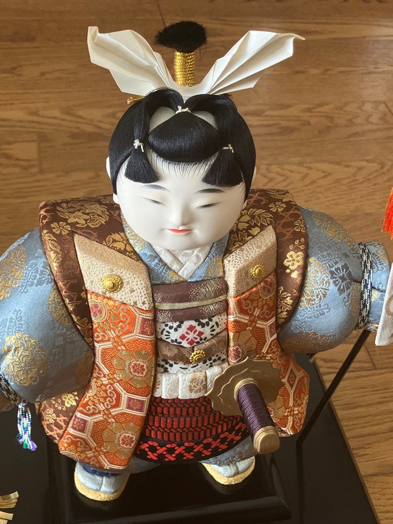 御人形司 原米洲 桃太郎 無形文化財技術保存 五月人形
