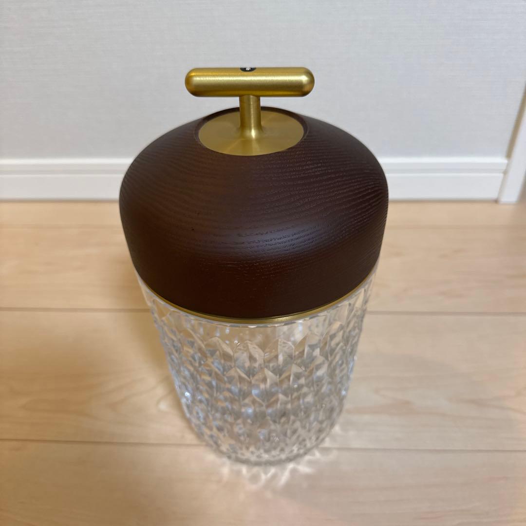 【未使用】Hermesエルメスサンルイ FOLIA どんぐりランプ 新品】エルメス サンルイ フォリア どんぐりランプ ポータブルランプ