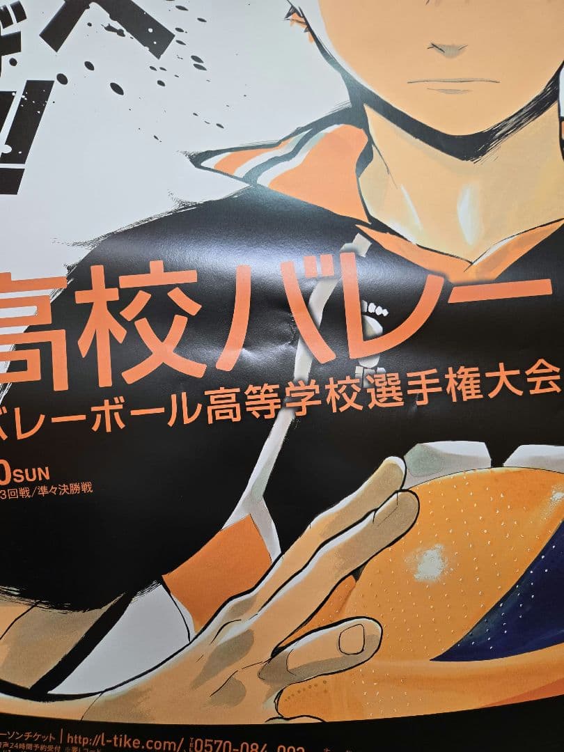 ハイキュー!! 日向翔陽 春高バレー2016 非売品ポスター - メルカリ