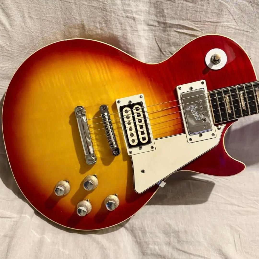希少】Greco EG-420Yレスポール1972年製 ケース付 フレイム