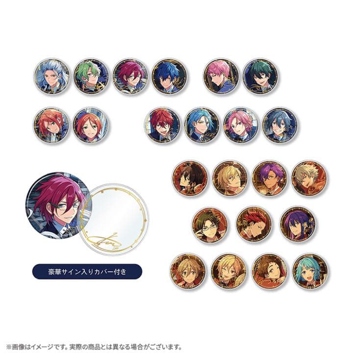 新品☆あんスタ【漣ジュン】5周年☆キャラバッジコレクション☆缶