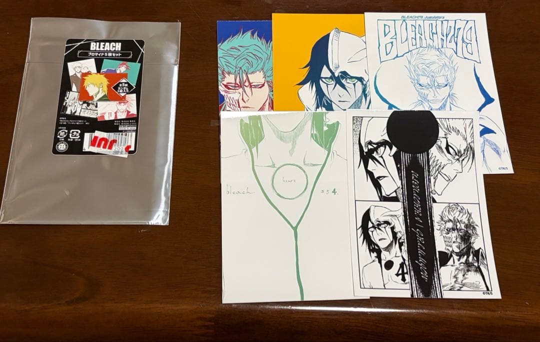 BLEACH/ブロマイドセット5枚入り - メルカリ