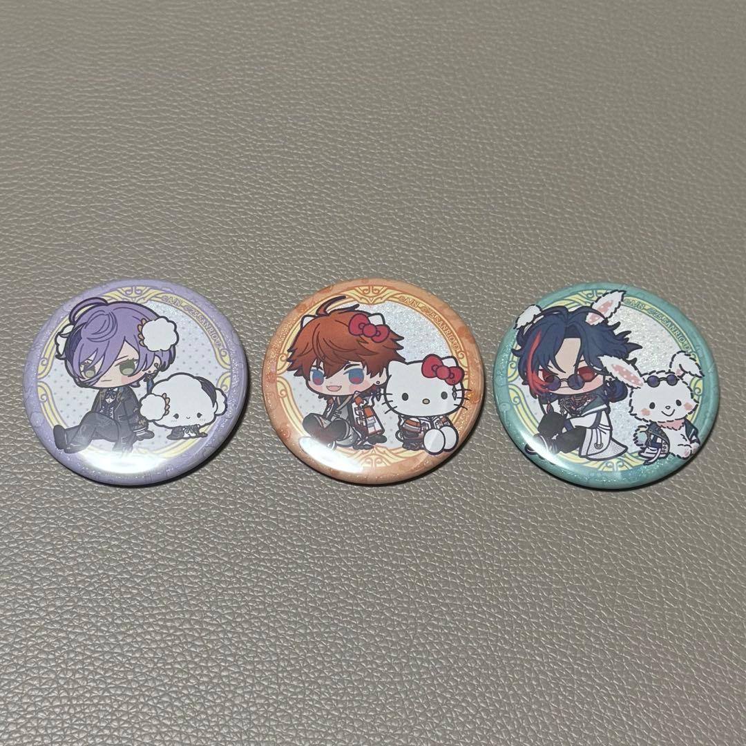 にじさんじ 3SKM 缶バッジ サンリオ 魁星 北見遊征 榊ネス - メルカリ