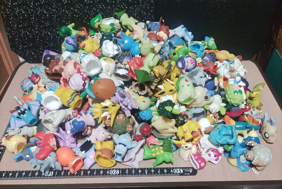 ポケモンキッズ　指人形　まとめ売り　250体セット ポケットモンスター ポケモン 指人形まとめ セット・ジャンク販売品