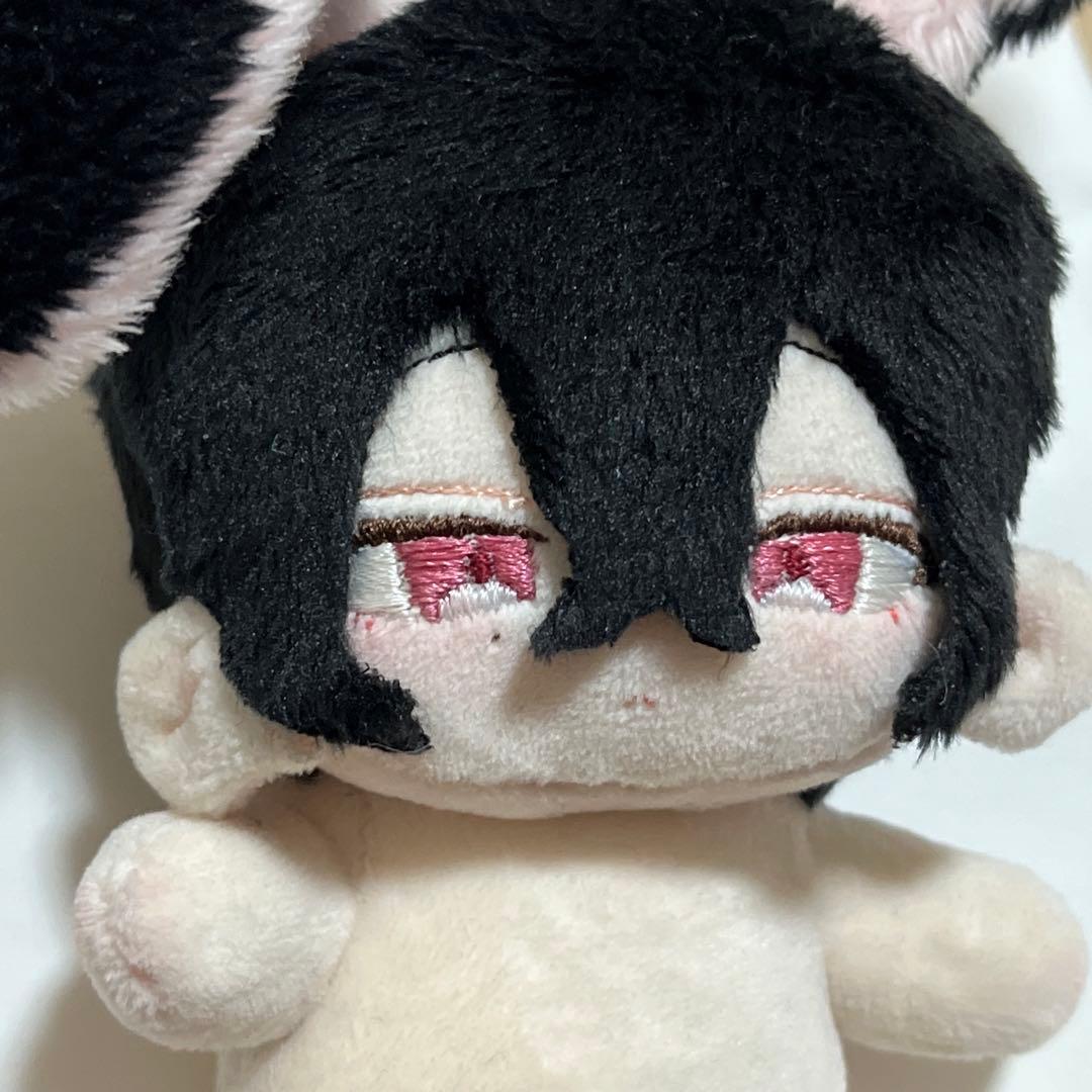 ぬいぐるみ オリジナル 無属性 10cm ハンドメイド ケモ耳 うさぎ