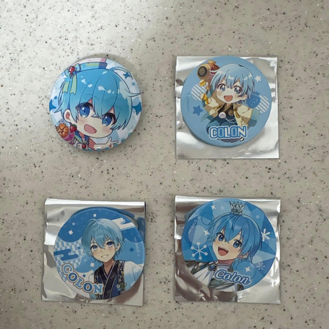 ころんくん 缶バッジ 4個セット - メルカリ
