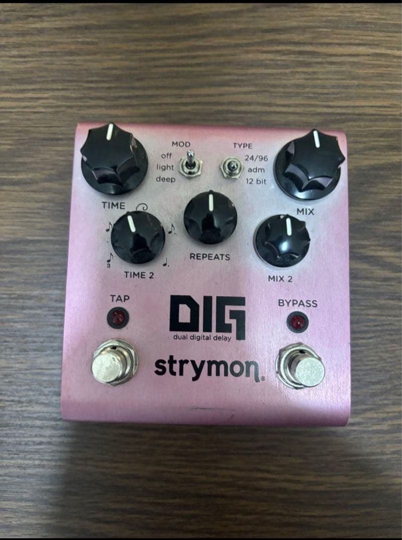 strymon DIG ピンク ギターエフェクター strymon | DIG（V2） | デュアル・デジタル・ディレイ | 製品情報