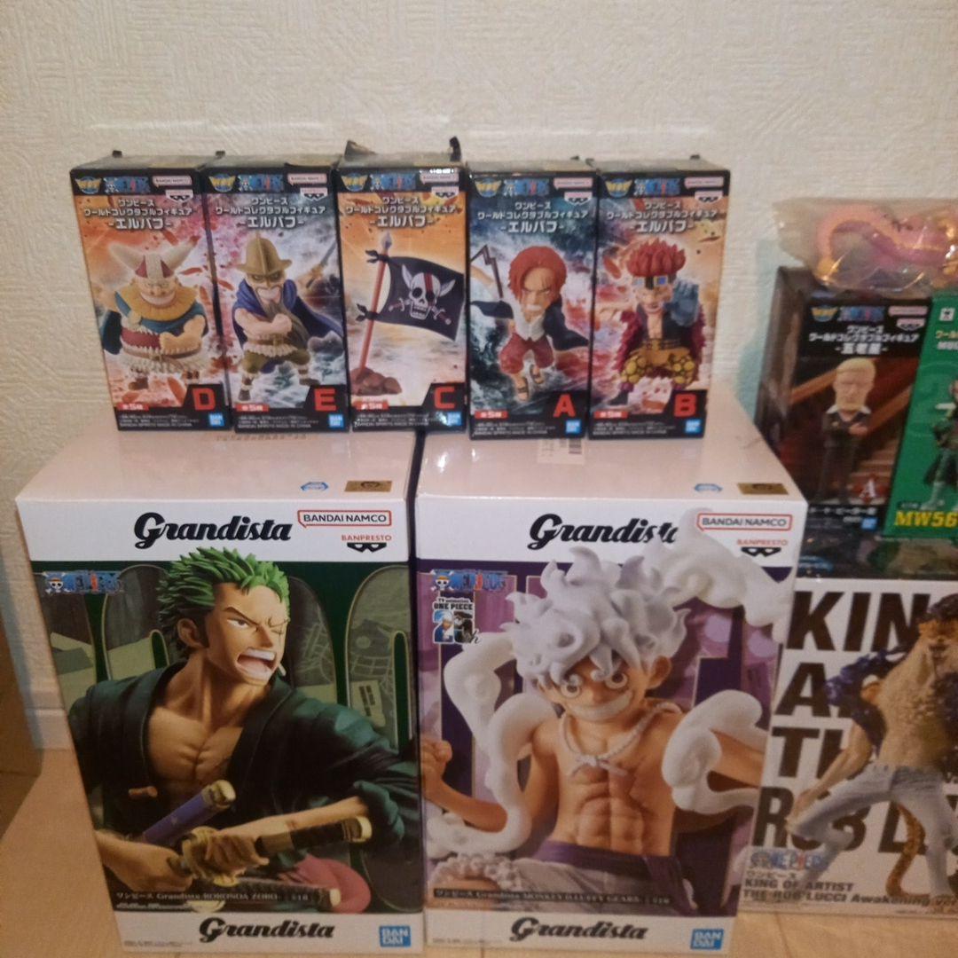 ワンピース フィギュア ジェルマ ワーコレ ギア4 ニカ ほぼ未開封