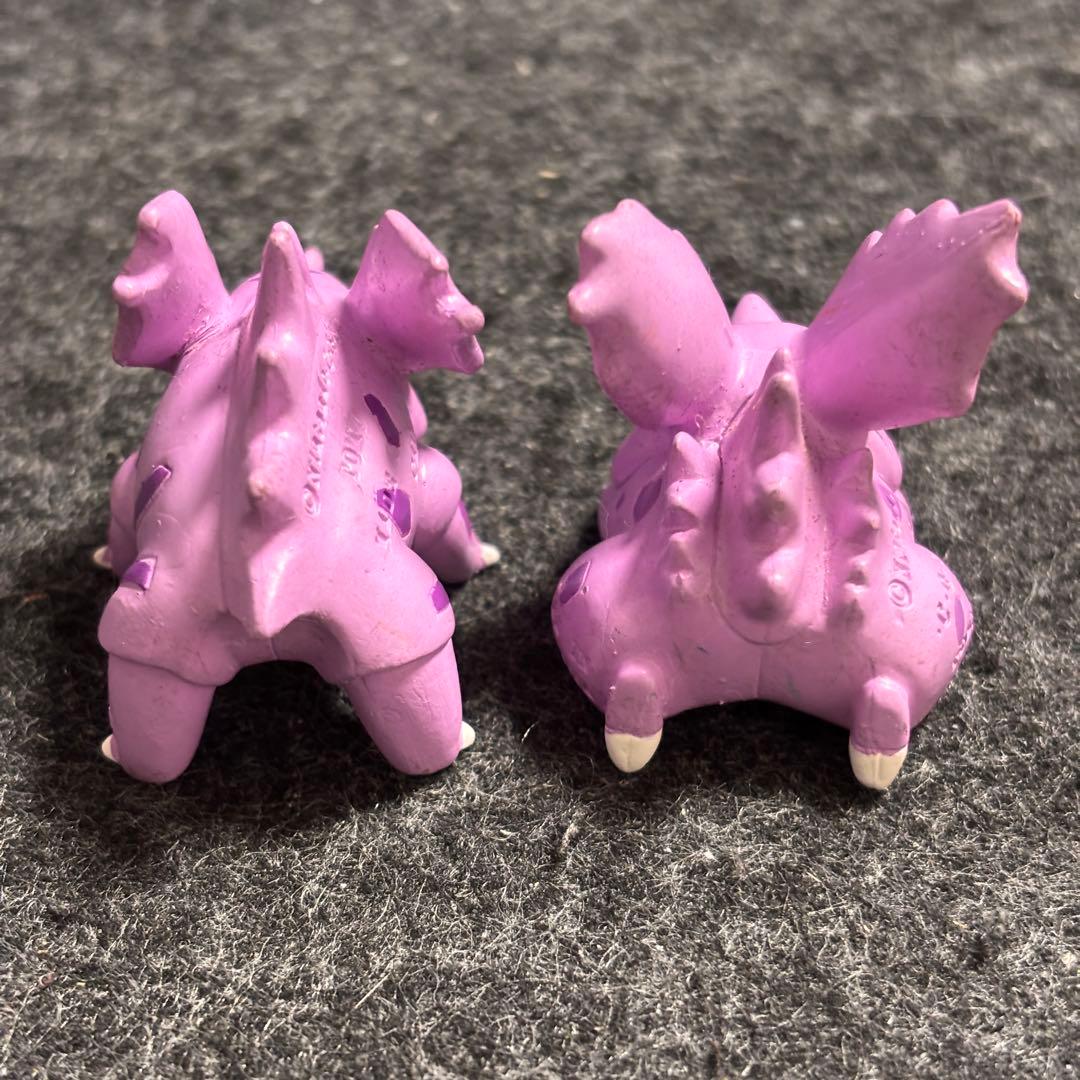 当時物】初期モンコレ ポケモン ニドラン♂ ニドリーノ セット