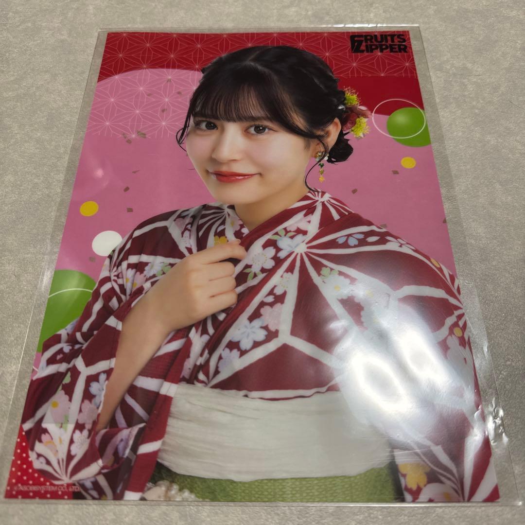 FRUITSZIPPER 月足天音 クリアポスター - メルカリ