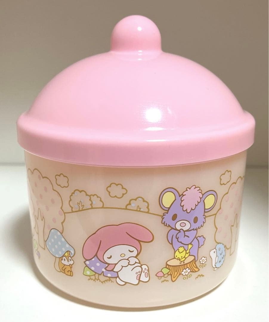 マイメロ　プラケース　小物入れ 80年代 サンリオ マイメロディ ハート型 小物入れ プラケース 参考買取