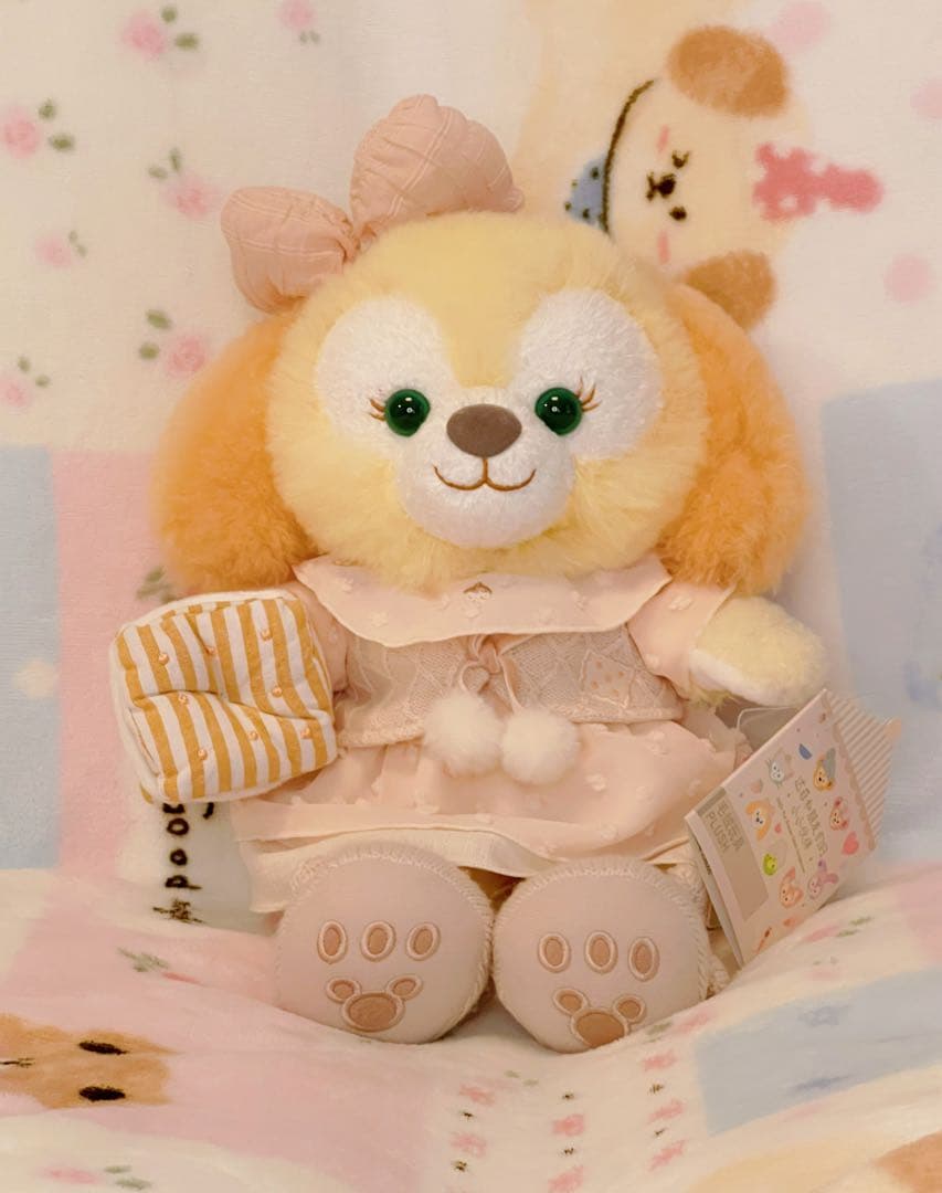 6423 上海ディズニー　リラックス2.0 クッキーアン　ぬいぐるみSS 青花 クッキーアン ぬいぐるみSS❘上海ディズニー – リーナちゃん