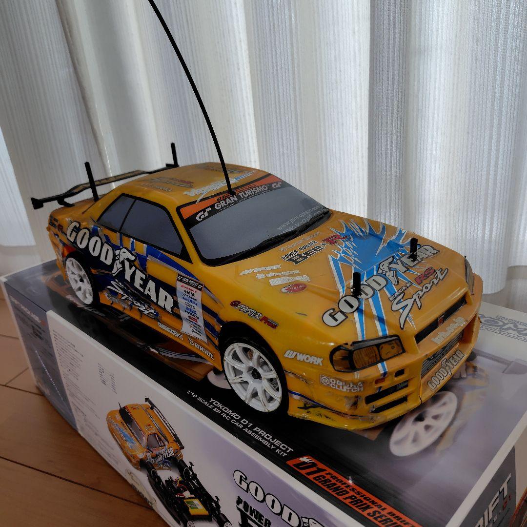 Yokomoドリフトパッケージ、プロポ付 ドリフトパッケージ2WD PANDEM NISSAN フェアレディZ (RZ34) 組立