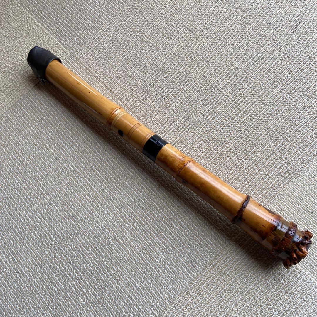 144 尺八眞山銘 一尺六寸管 眞山銘二印 - メルカリ