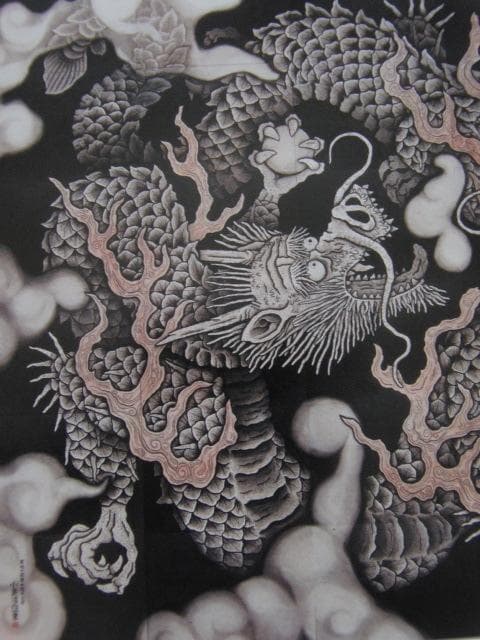 小泉淳作、【双龍図】、希少画集画、状態良好、人気作家 、新品高級