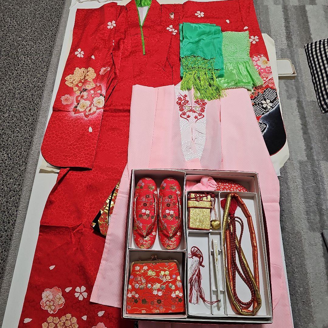 七五三　七歳着物 七五三 着物 7歳 フルセット 女の子用 通販－京都室町st．
